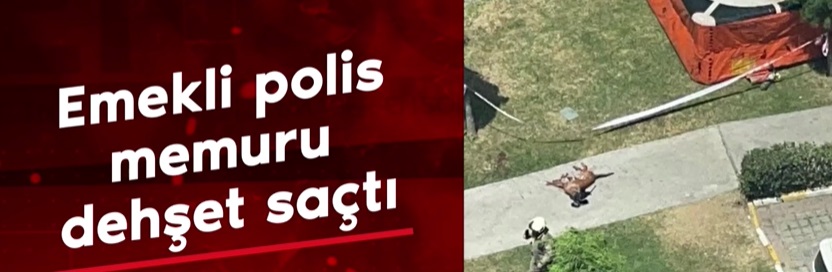 Başakşehir'de emekli polis memuru, polis köpeğini vurup camdan aşağıya attı